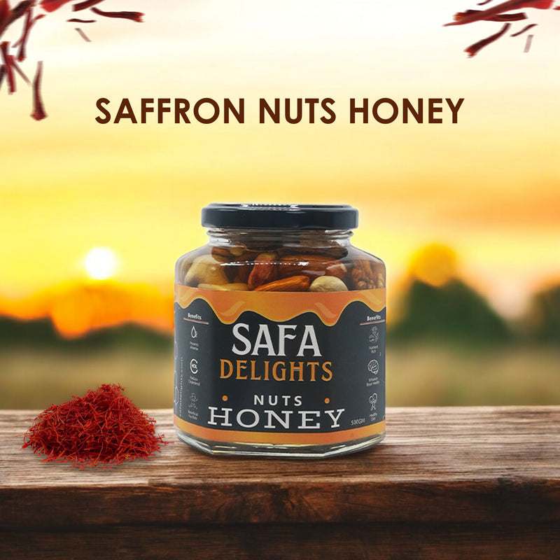 SAFFRON HONEY NUTS